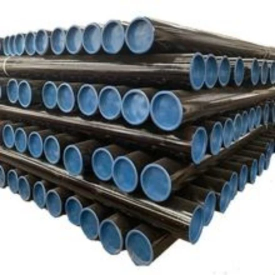 Nahtloses Rohr / Stahlrohr mit verzinkter Beschichtung / ERW-Stahlrohr / Warmkaltwalzendes Stahlrohr ANSI B36.10 A53 Nahtloses Kohlenstoffstahl-Gerüstrohr 50 % Rabatt